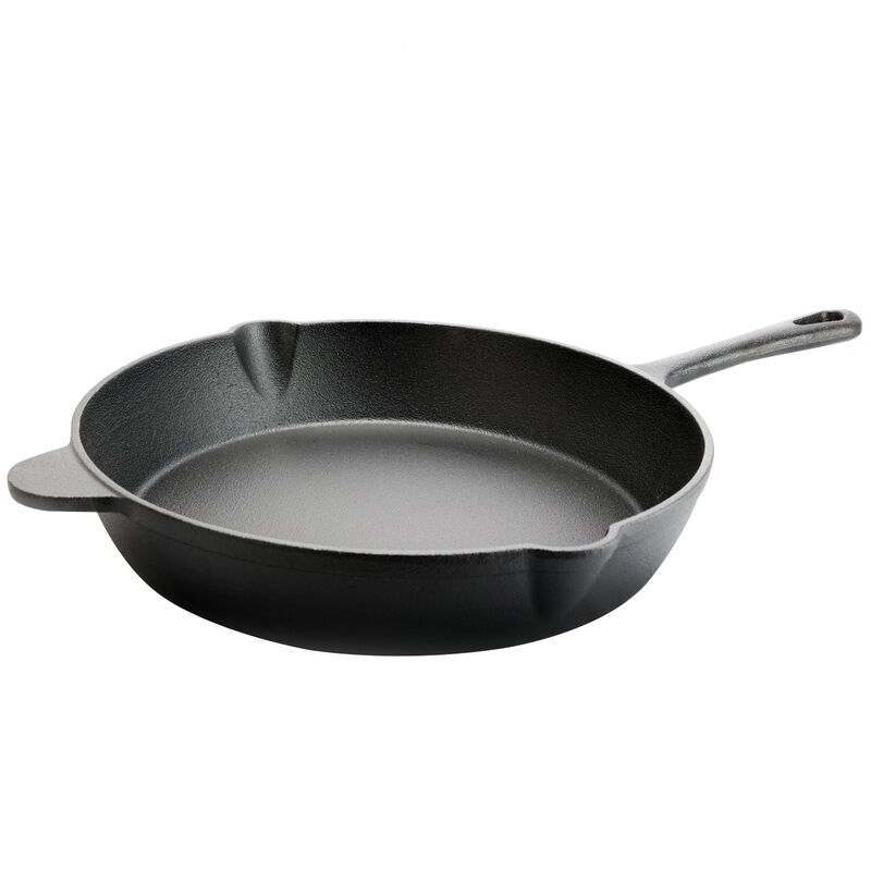General Store Addlestone 12 in. Preseasoned Round Cast Iron Frying Pan