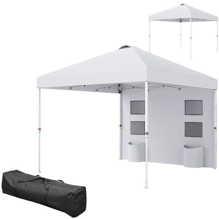 Hivvago 10x10 Pop Up Canopy with Storage