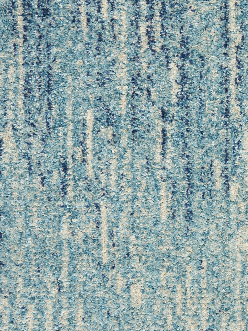 Passion PSN09 Navy/Light Blue 8' x Round Rug image number 5