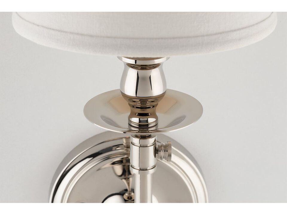 Logan Nickel Wall Sconce
