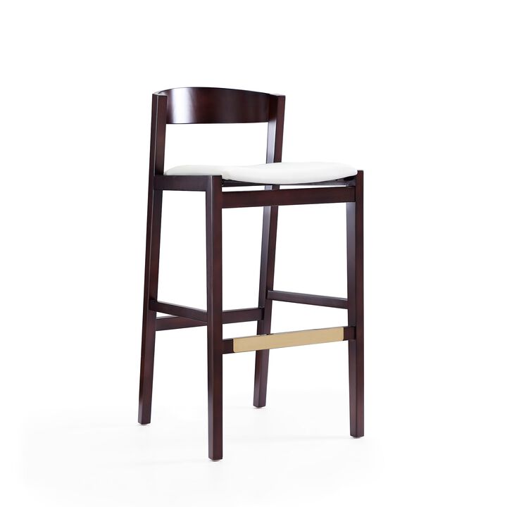 Klismos Ivory Bar Stools (Set of 2)