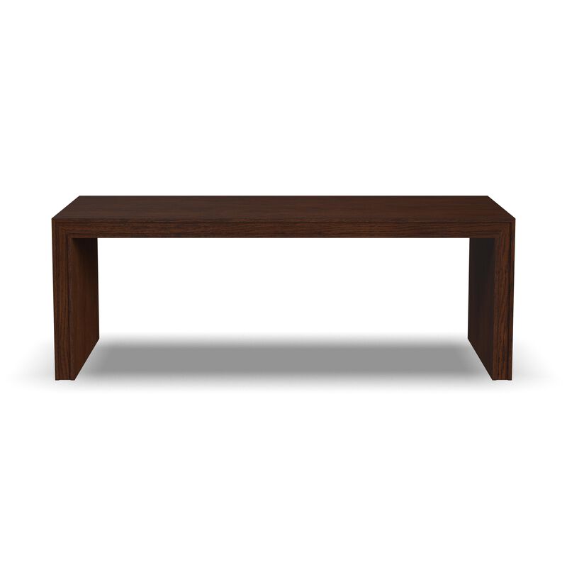 Waterfall Brown Rectangular Coffee Table