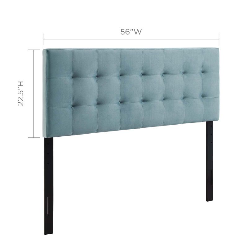 Modway - Lily Biscuit Tufted Full Performance Velvet Headboard image number 2