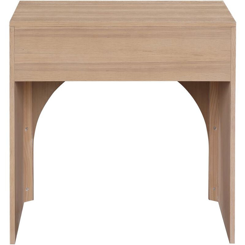 Meridian Furniture August Oak Night Stand