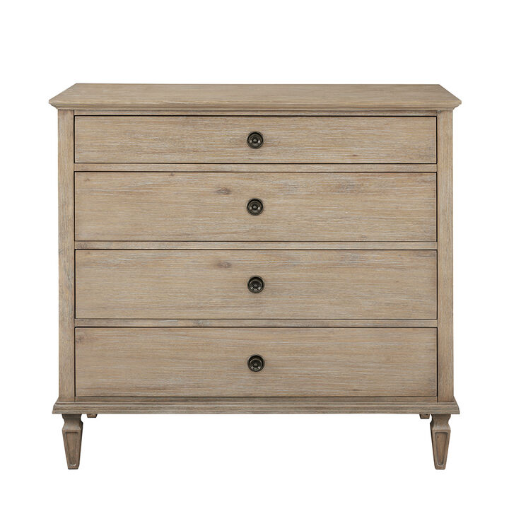 Gracie Mills Bolton French Inspired Compact 4 Drawer Dresser