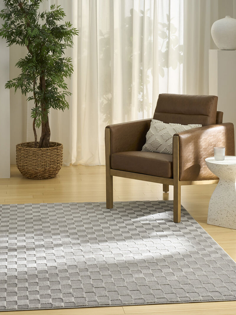 Serenity Home SRH09 Gray 5'3" x 7'3" Rug