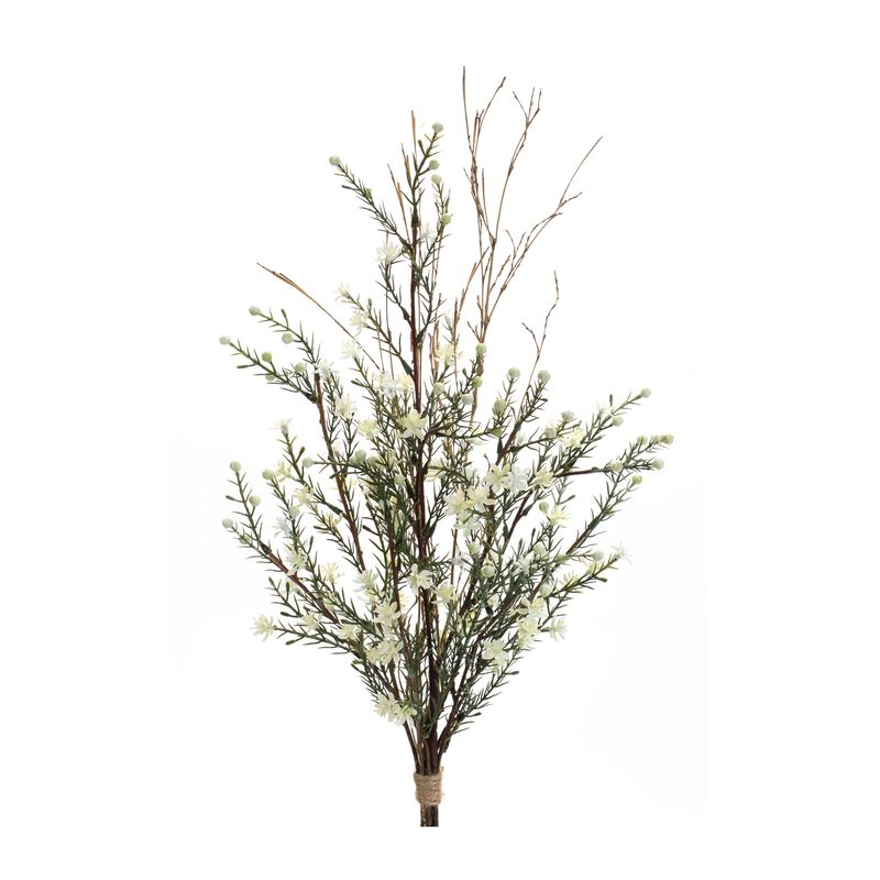 Set of 6 Artificial Leptospermum Swags for Rustic and Modern Home Decor