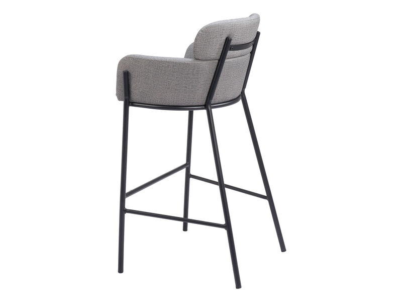 Bremor Barstool Slate Gray