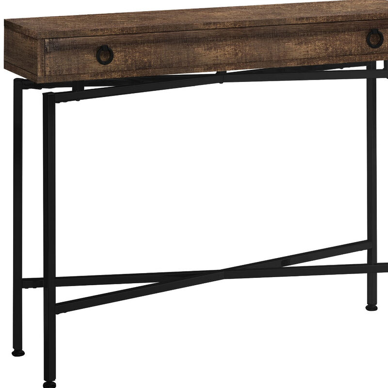 Modern Cross Leg Console Table for Entryway, Hallway, or Living Room Decoration