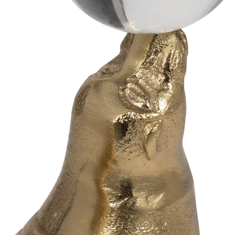 Metal Sea Lion W/ Acrylic Ball image number 4