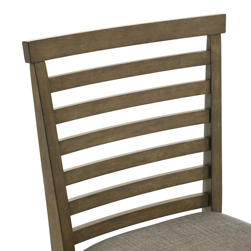 Liberty Furniture Upholstered Ladder Back Dining Chair - Counter Height - Set of 2 - Sandstone image number 4