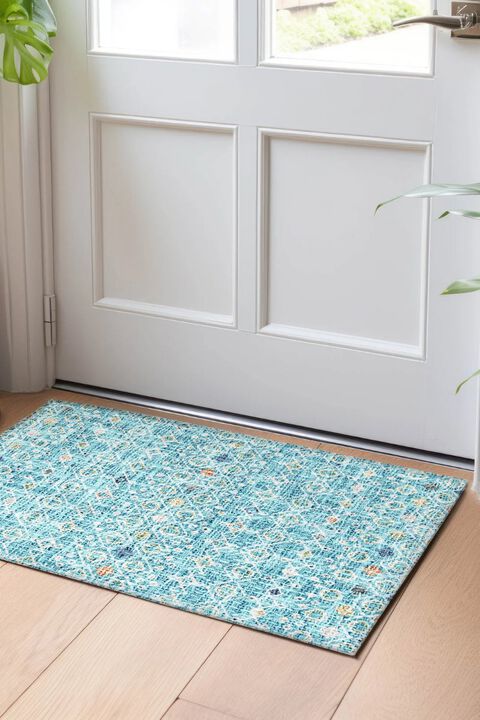 Portico PO4 Teal 30" x 46" Rug