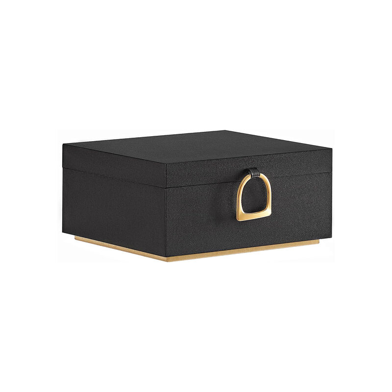 2-Layer Jewelry Box with Handle for Stylish and Portable Storage image number 0
