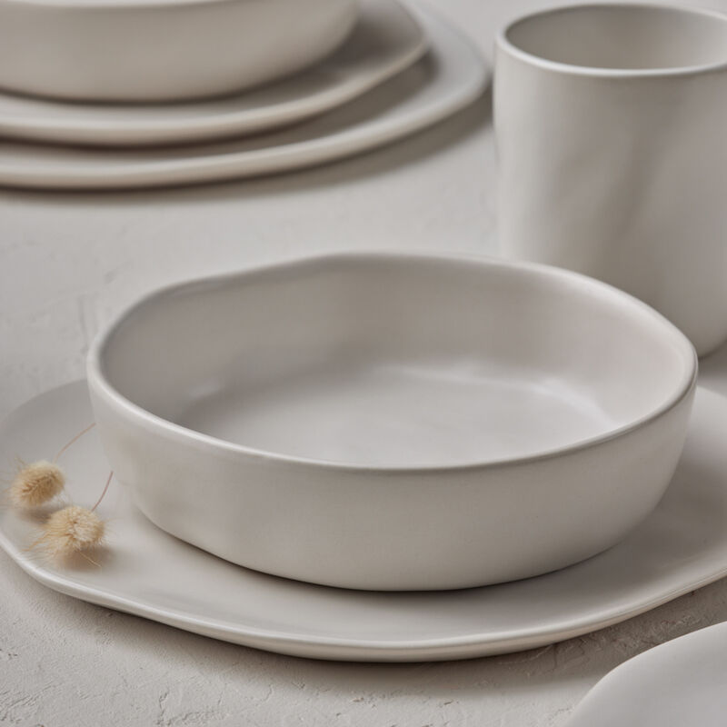 Stone by Mercer Project Hekonda Stoneware 32 Piece Dinnerware Set
