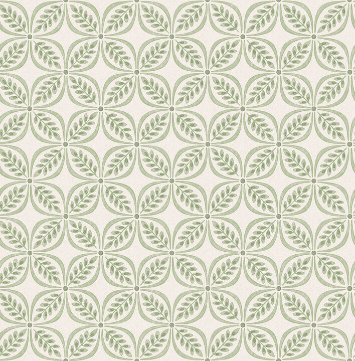Morgrove Green Trellis Wallpaper