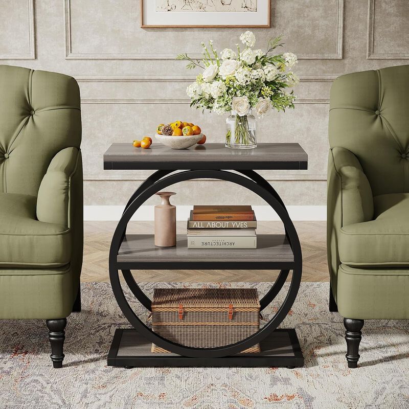 3-Tier End Table image number 3