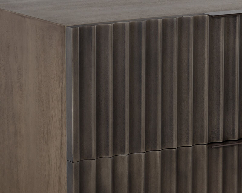 Carlin Taupe Nightstand