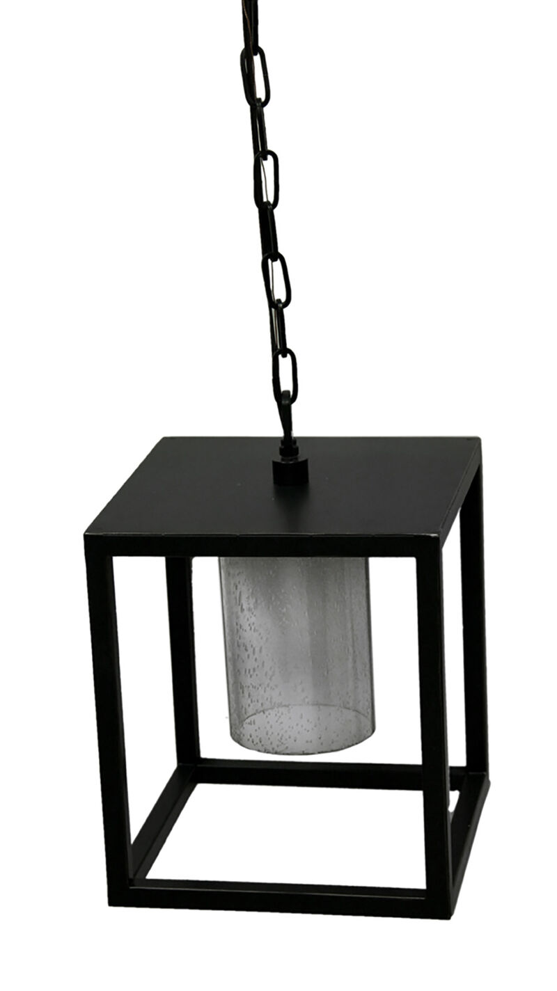 Mid Century Modern Bronze Ceiling Mount Light Geometric Chandelier Pendant Lamp image number 0
