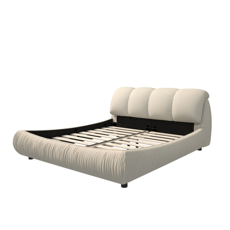 Wewilt Upholstered Platform Bed image number 8