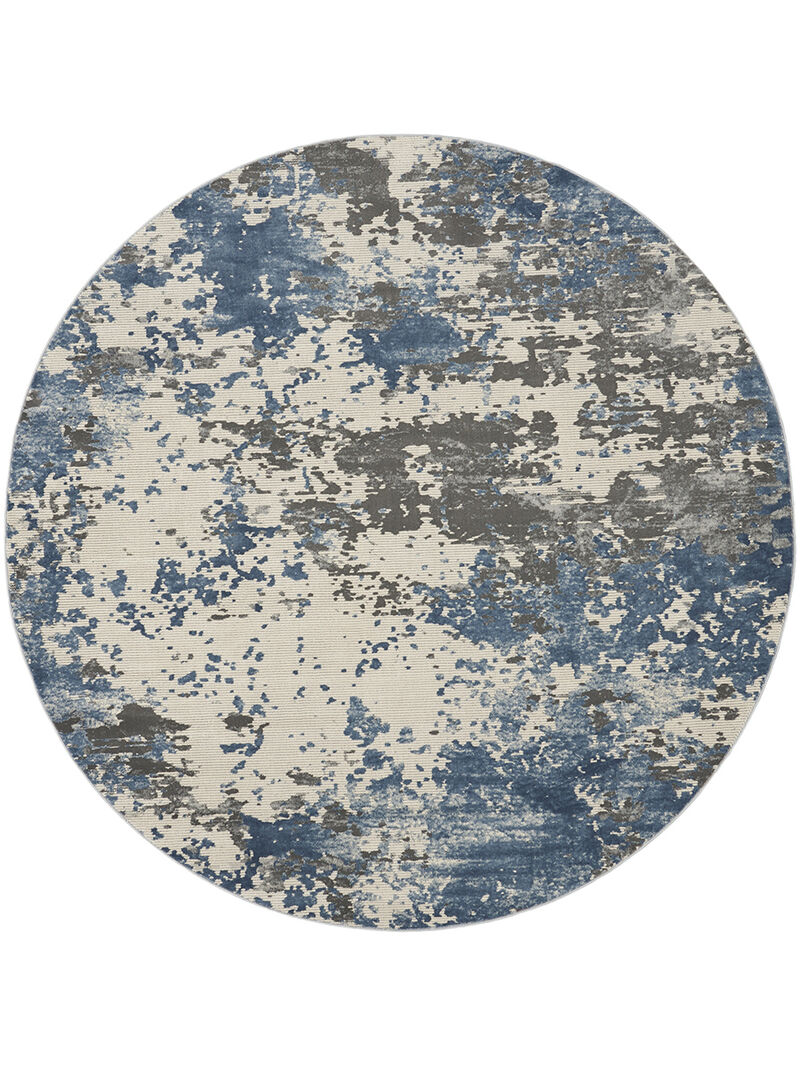 Rustic Textures RUS08 Gray/Blue 7'10" x 10'6" Rug image number 0