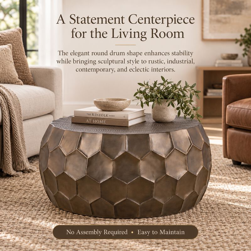 Rivarisse Patterned Coffee Table image number 3