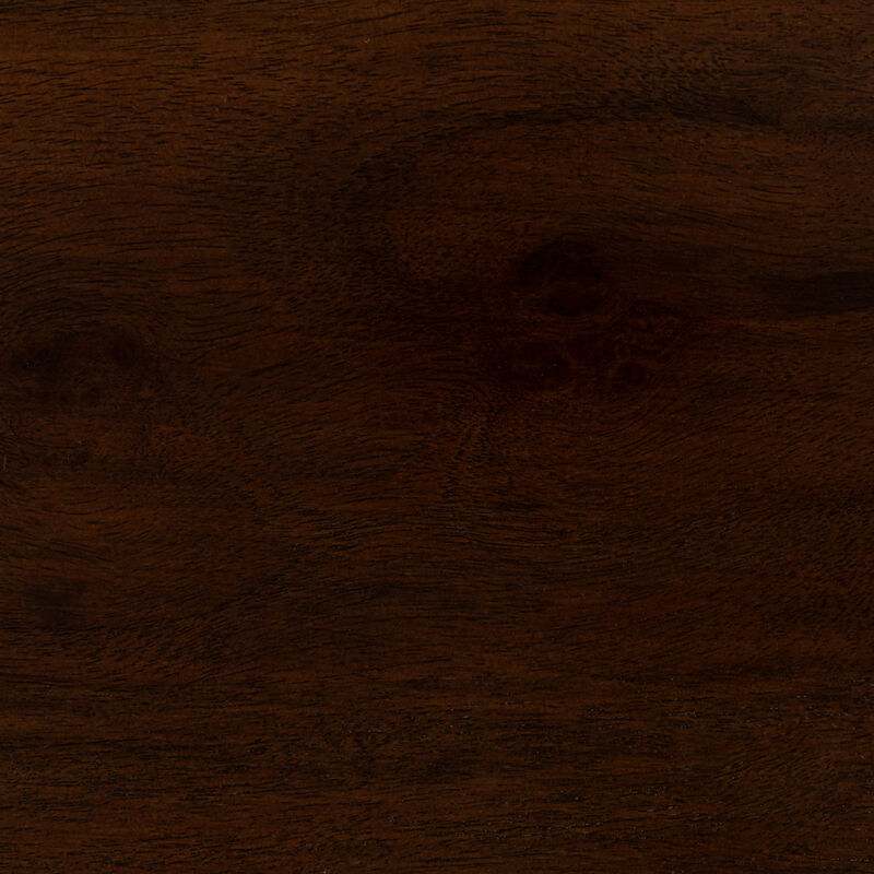 Acacia Wood Square End Table, Walnut Finish image number 6