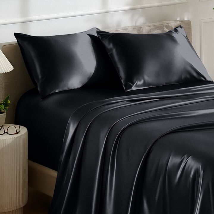 Silky-Smooth Satin Sheet Set