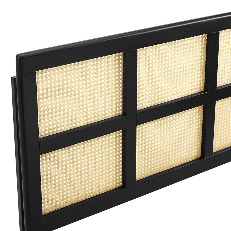 Modway - Luana Cane Queen Headboard image number 3