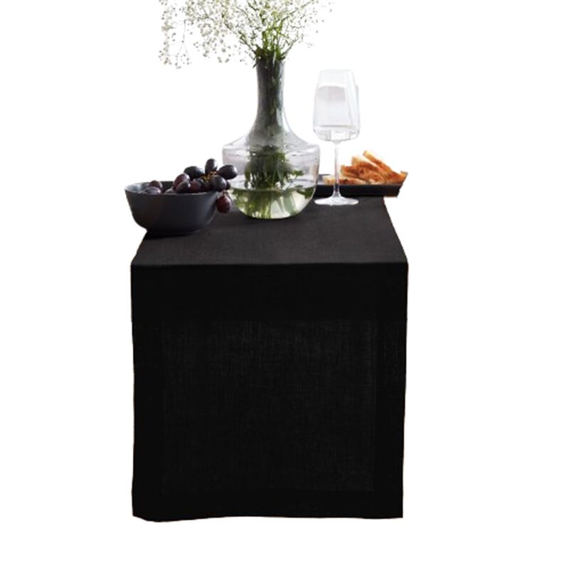 Solino Home 100% Pure Linen Table Runner - Sonoma