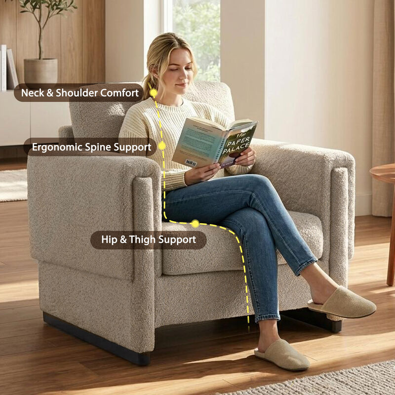 Laxrut Upholstered Accent Armchair image number 3