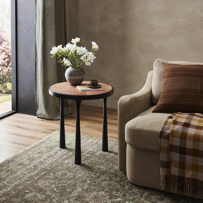 Billings Rust End Table