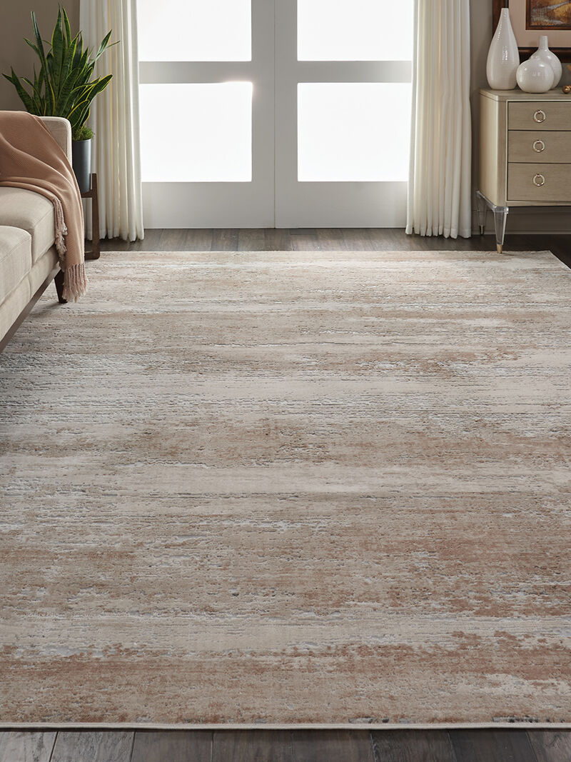 Rustic Textures RUS03 Beige 9'3" x 12'9" Rug