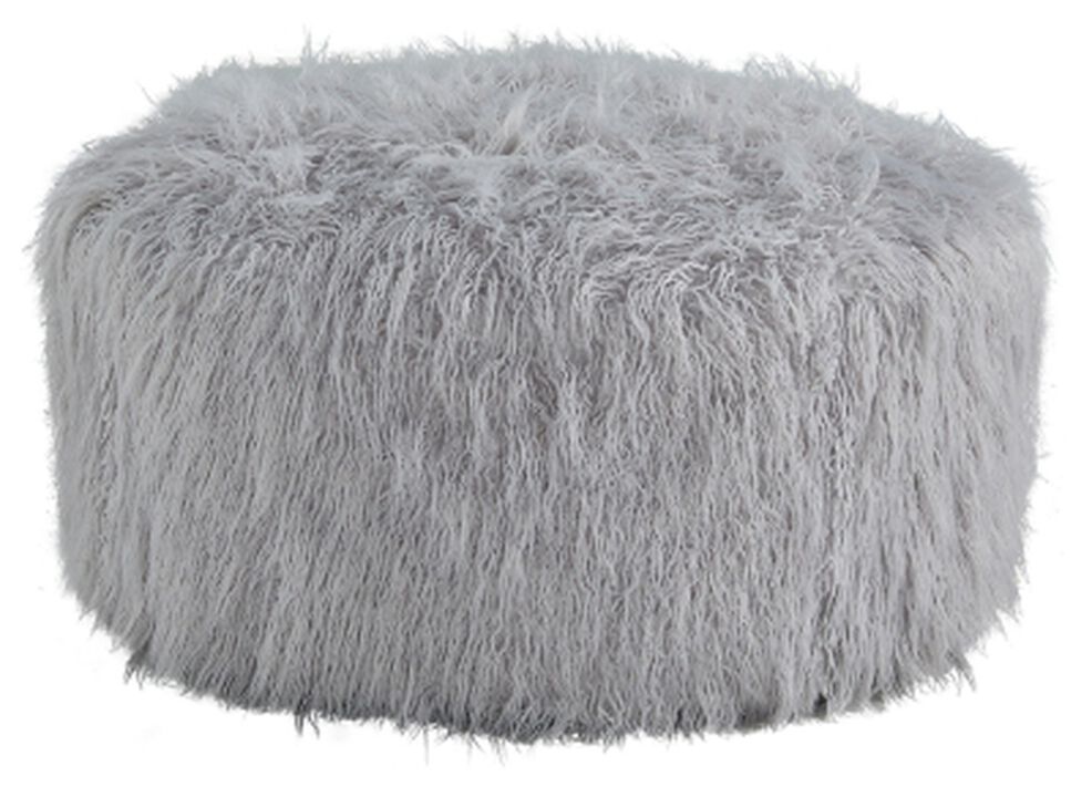 Galice Accent Ottoman, Light Gray