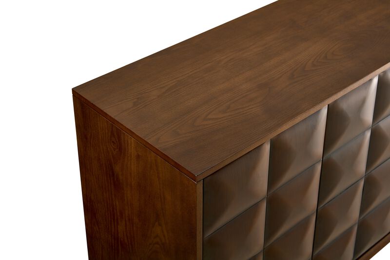 Bisirm 60" Push-to-Open Sideboard image number 5