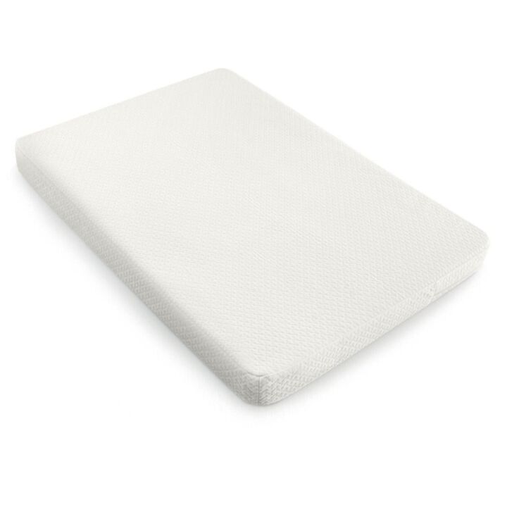 Hivvago 38 x 26 Inch Dual Sided Pack and Play Baby Mattress Pad with Removable Washable Cover