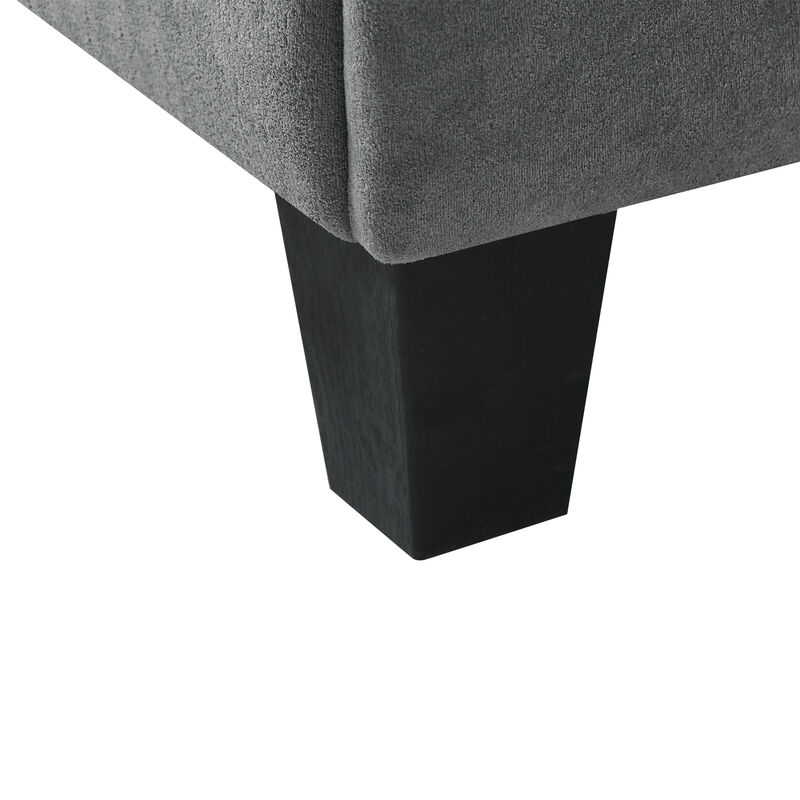 Merax Sectional Sofa L-shaped Sofa Upholstered Sectional Sofa with Ample Storage Space