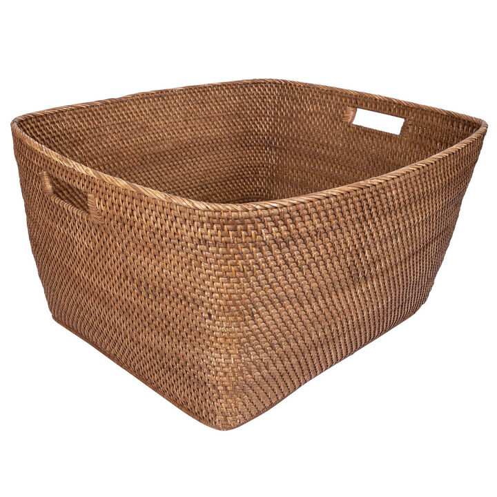 Saboga Home&trade; Family Basket with Cutout Handles
