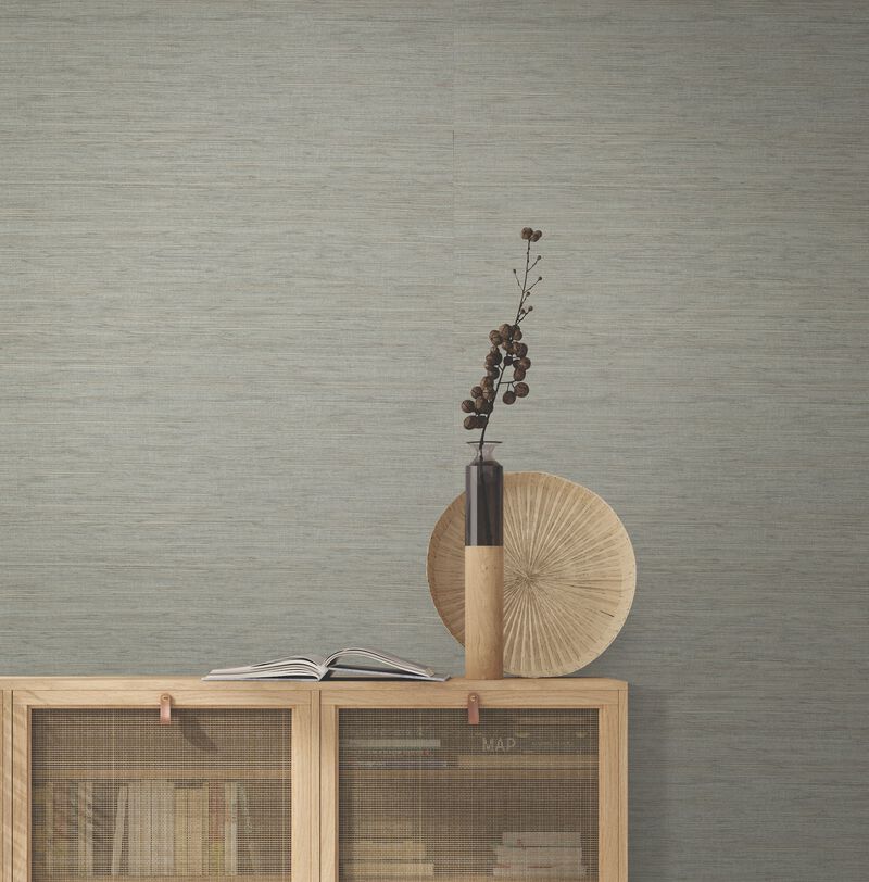 Painted Hemp Wallpaper (Double Roll) image number 5