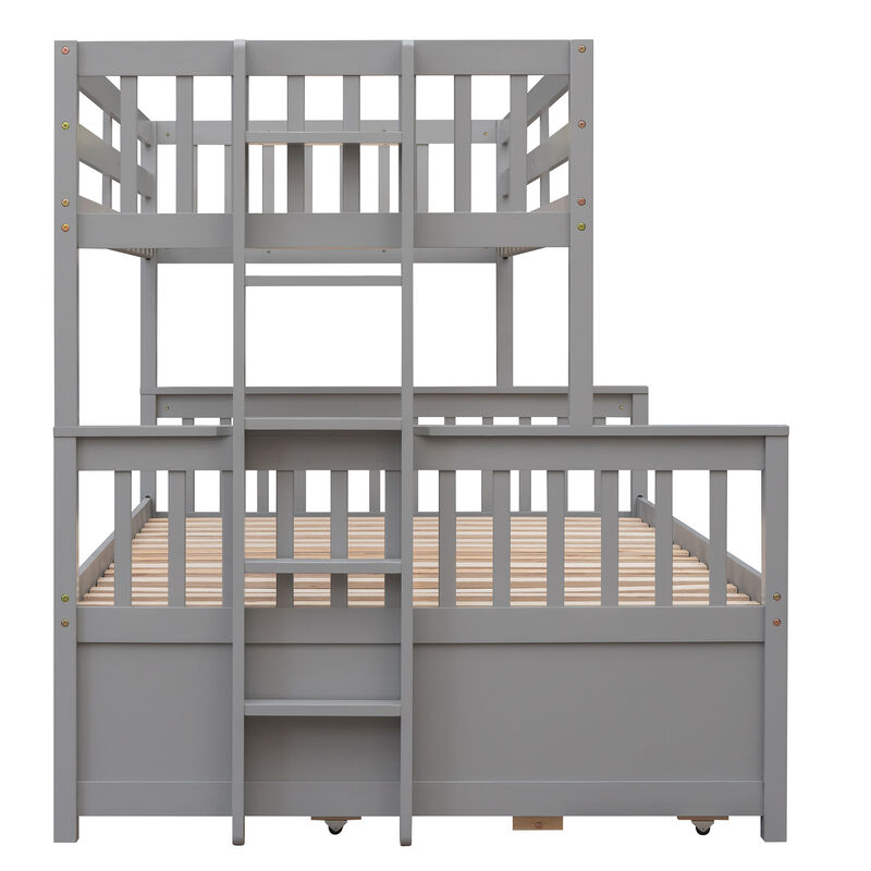 Merax Separable Bunk Bed with Storage Drawers