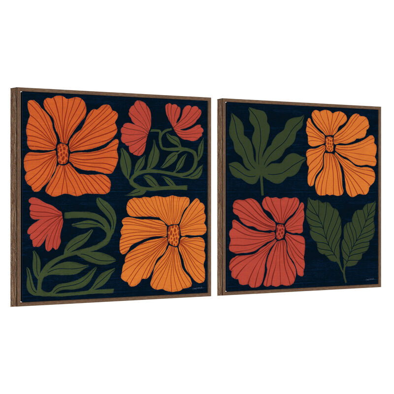 Modern Blooms III & IV 2 Piece image number 0