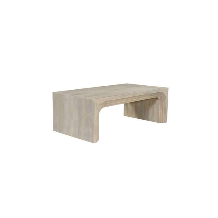 Taran Designs Renith Solid Wood Coffee Table