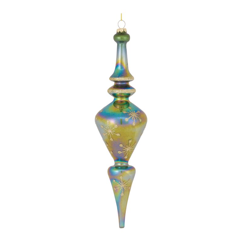 Drop Ornament (Set of 6) 12.5"H Glass