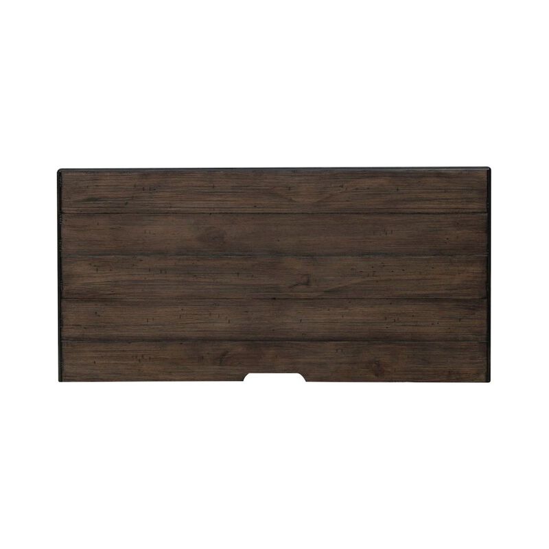Liberty Furniture Bedside Chest with AC USB Charging Station Cottage - White & Tobacco Wood image number 5