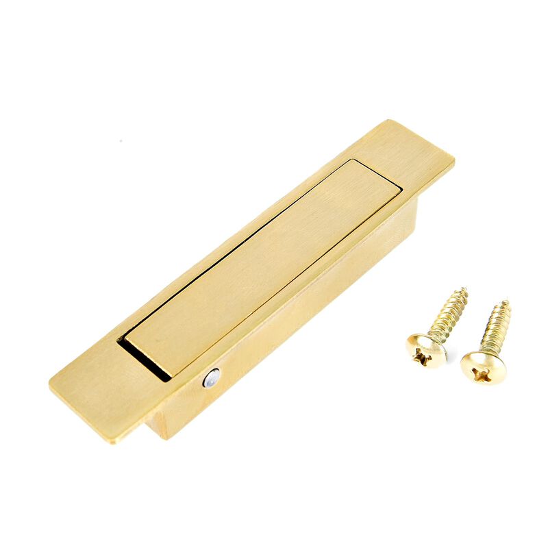 Dontay Pocket Door Pull Handle, Edge Pull, Professional Stainless Steel 304, Flush Mount Door Pull for Pocket Sliding Door (Sati