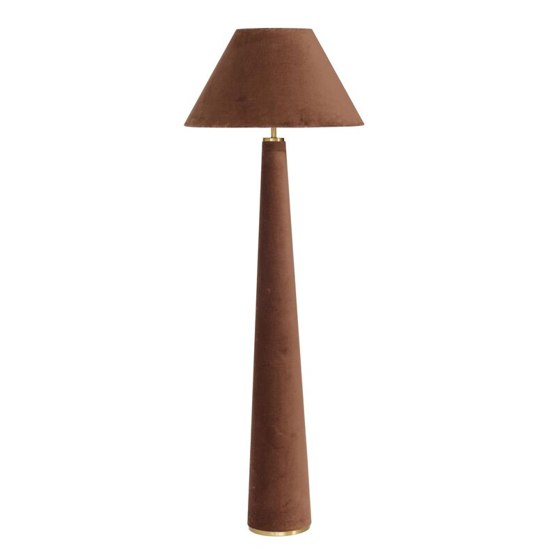 Graham Velvet Floor Lamp image number 0