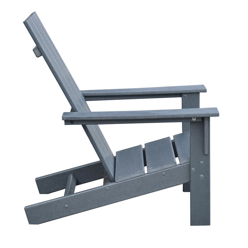 Hivvago All-Weather Patio Adirondack Chair image number 3