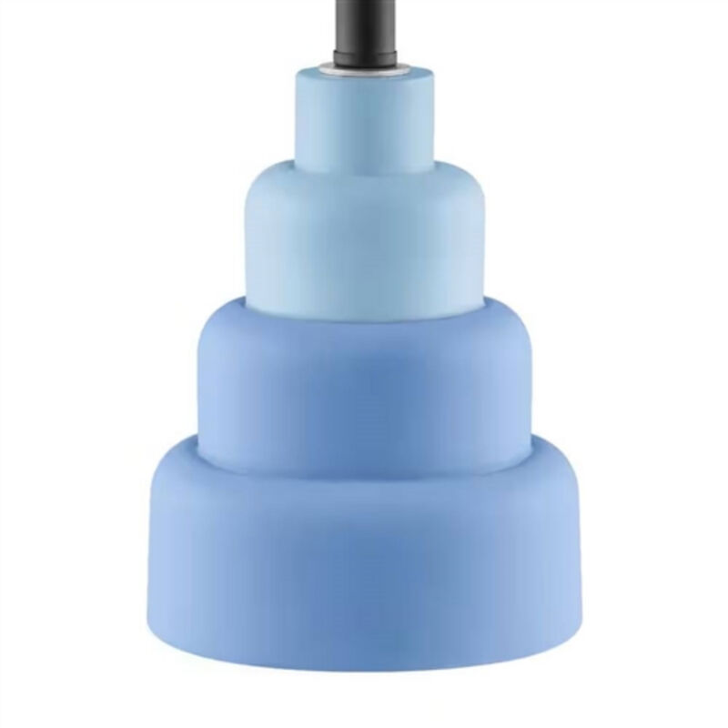 Fabric Shade Table Lamp &ndash; Small Bedside or Desk Lighting