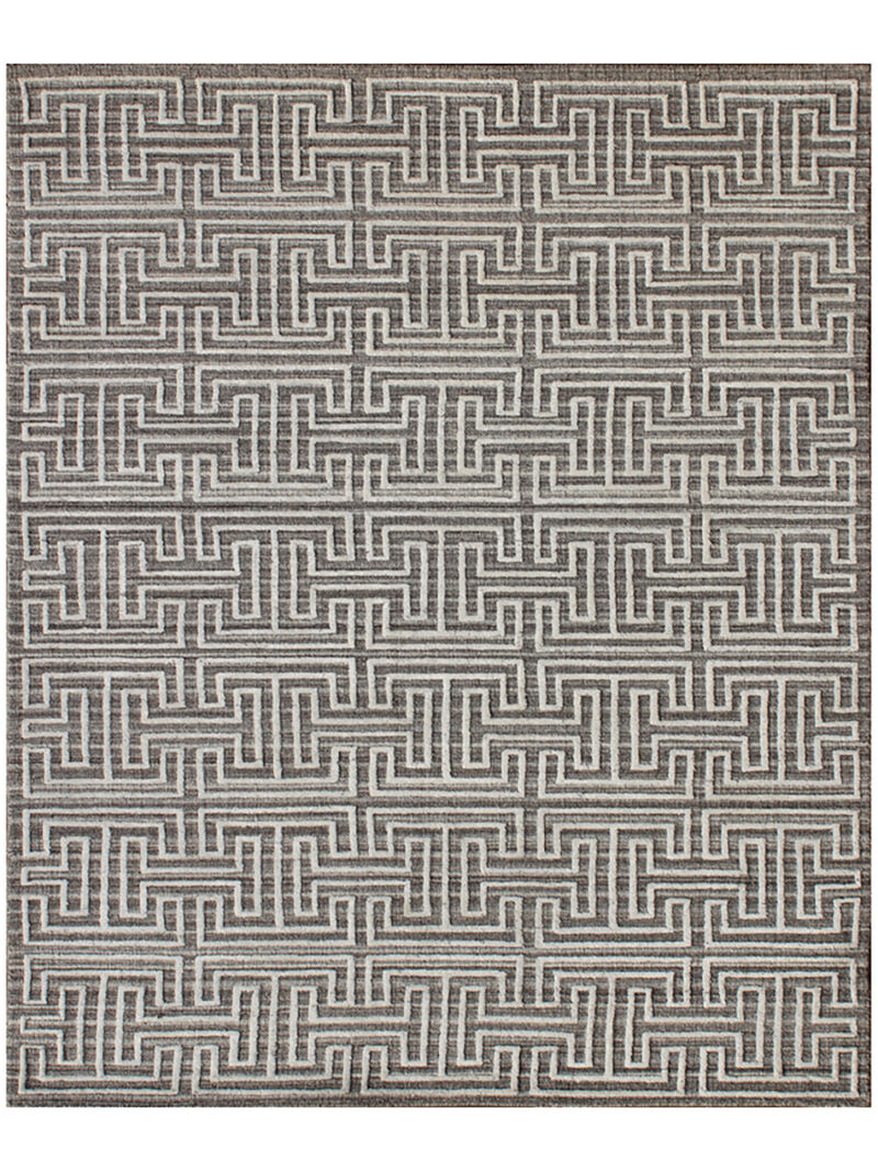 Himalaya HIMHLA1003 Grey 5" x 8" Rug