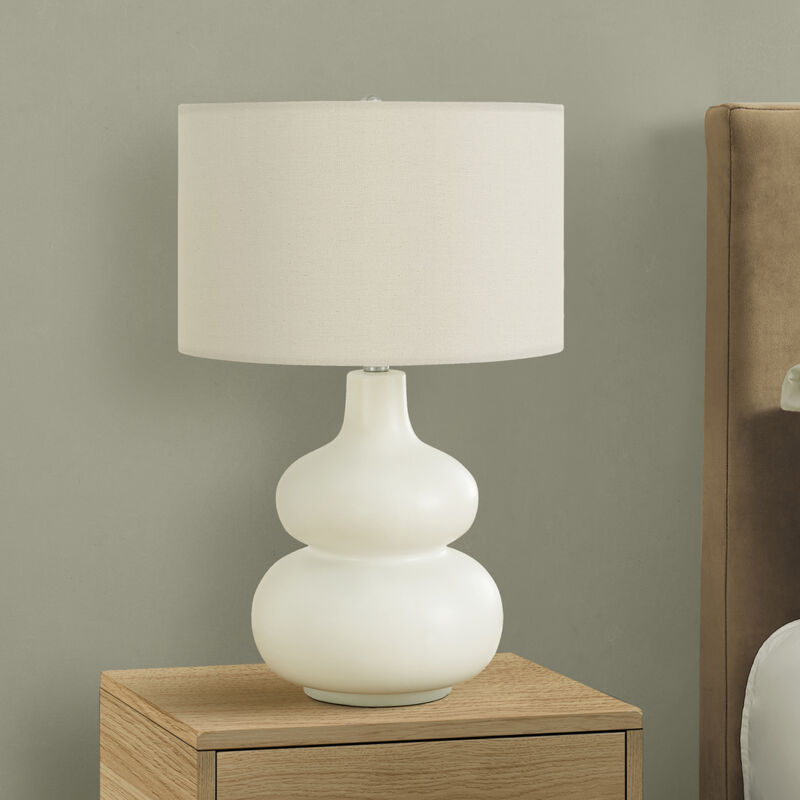 ELEMENT ACE 25 Inch Tall Contemporary Table Lamp with 3-Way Rotary Brightness Adjustment Perfect for Living Room Bedroom Office End Table and Bedside Placement image number 5