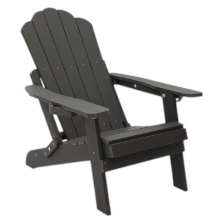Hivvago Durable Adirondack Chair with Reclining Design